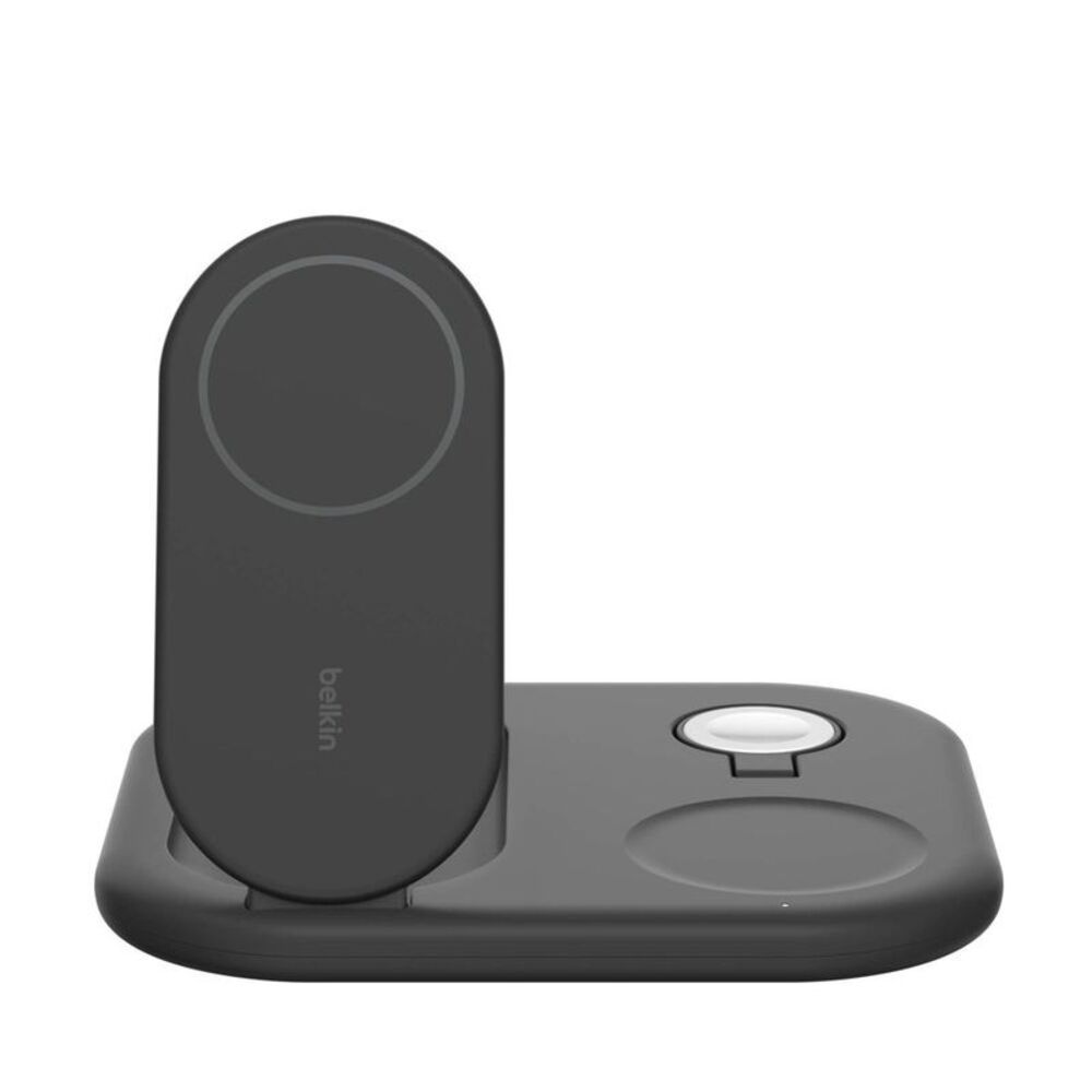 Open Box - Belkin - Qi2 15W 3-in-1 Mid Tier Wireless Stand - Bl Black - Picture 7 of 9